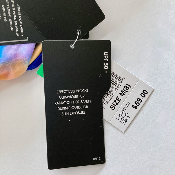 NWT TYR JoJo Top Bikini Sports Bra Size M 8 28" to 34" Band Medium Support NIP - Picture 14 of 16